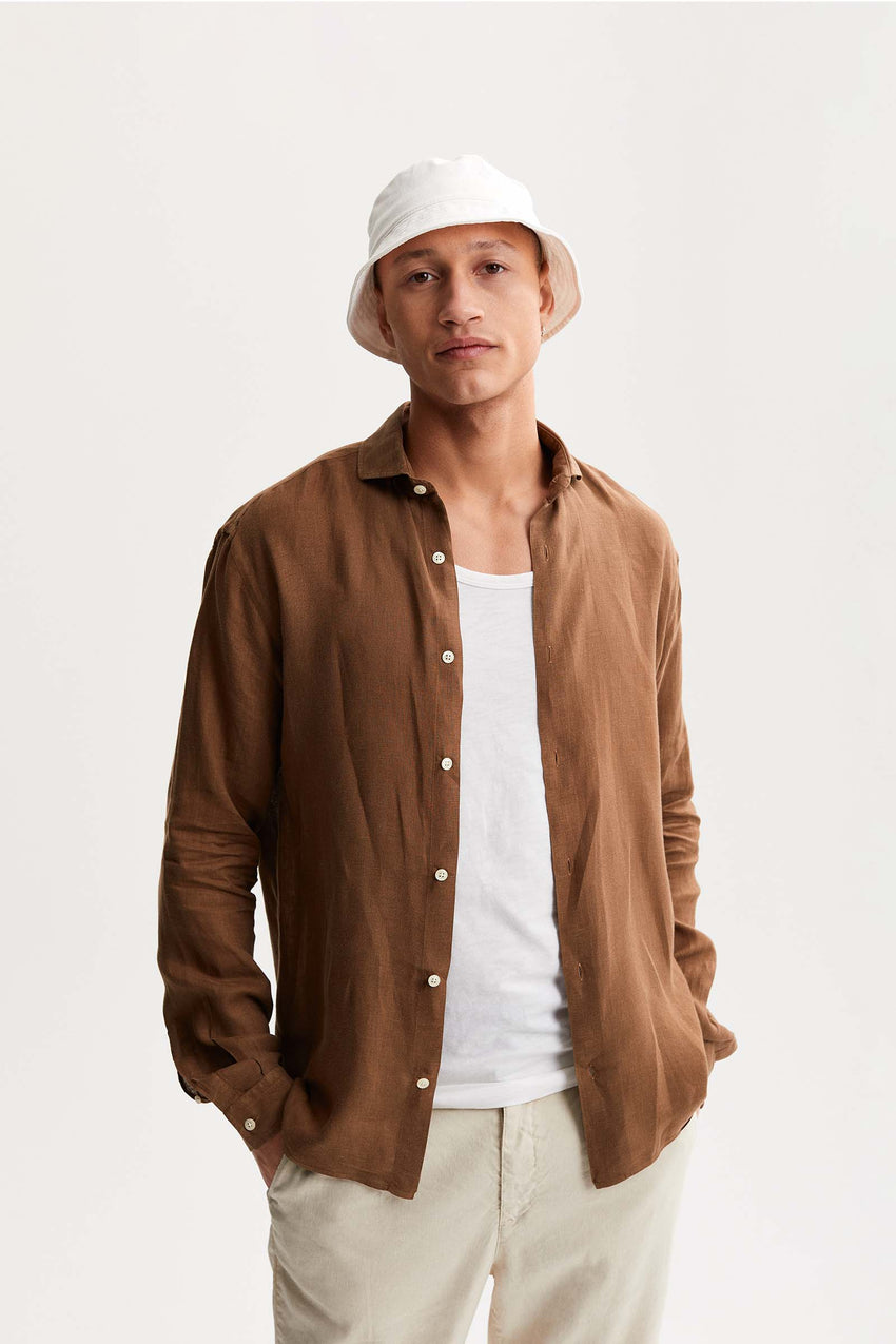 Linen Garment Dye Shirt